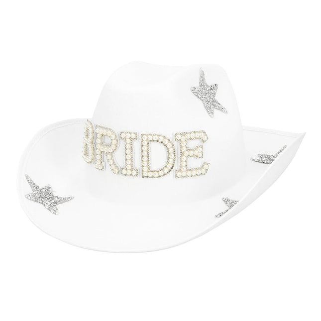 Cowboy Hoed Wit Bride van Boland koop je bij Partywinkel