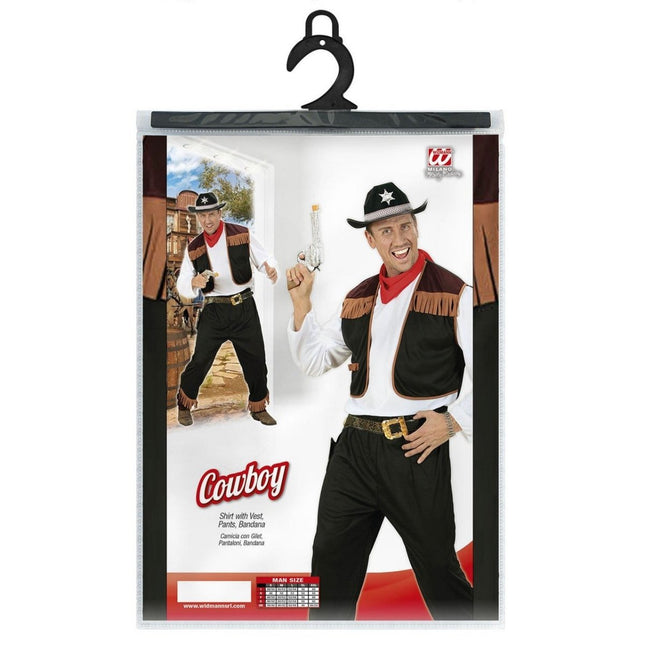 Cowboy Kostuum Heren - Partywinkel - 8003558027217