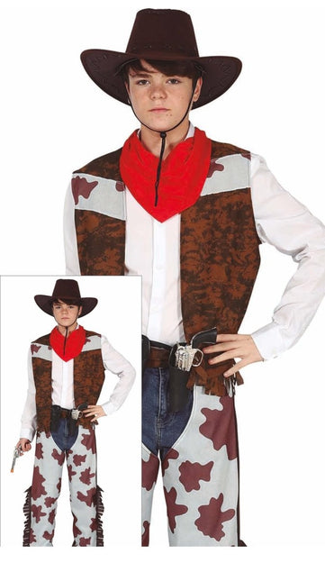 Cowboy Kostuum Jongens 14/16 jaar van Fiestas Guirca koop je bij Partywinkel