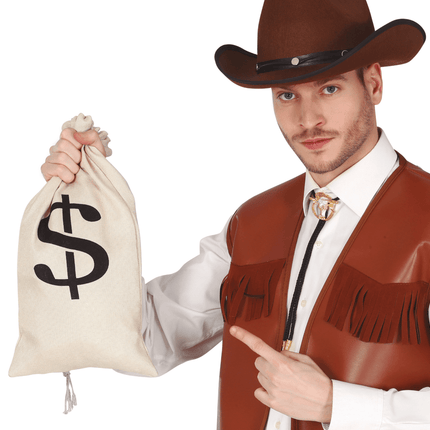 Cowboy Tas Geld 42cm van Fiestas Guirca koop je bij Partywinkel