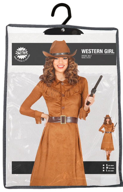 Cowgirl Jurk Dames van Fiestas Guirca koop je bij Partywinkel