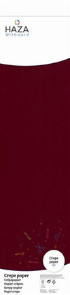 Papier crépon bordeaux (250x50cm)