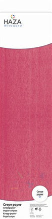 Papier crépon cerise (FSC, 250x50cm)