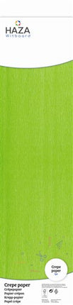 Papier crépon vert clair (FSC, 250x50cm)
