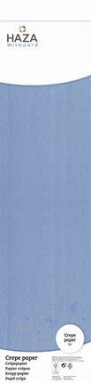 Papier crépon bleu moyen (250x50cm)