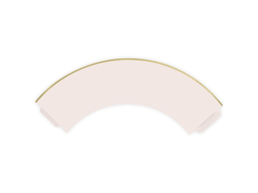 Cupcake Vormpjes Lichtroze Pastel 7,6cm 6st van Partydeco koop je bij Partywinkel