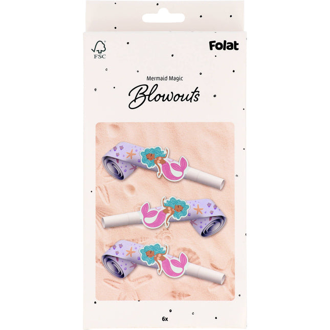 Corne de sirène 6 pièces