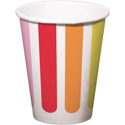 Gobelets en papier Stripetastic 250ml /8