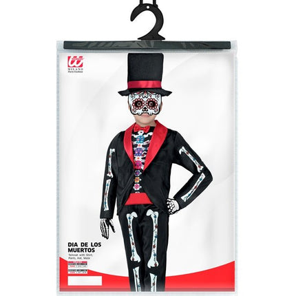 Dag Van De Doden Kostuum Jongen van Widmann koop je bij Partywinkel