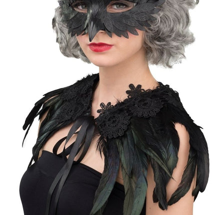 Dames Oogmasker Raaf van Orlob koop je bij Partywinkel