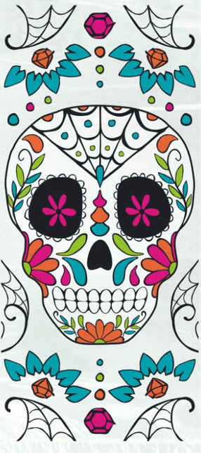 Day of the Dead Cellofaanzakjes 20st van Unique koop je bij Partywinkel