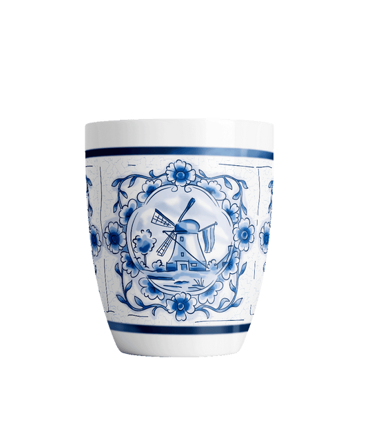 Delfts blauwe mok - Baas in huis van Paper Dreams koop je bij Partywinkel