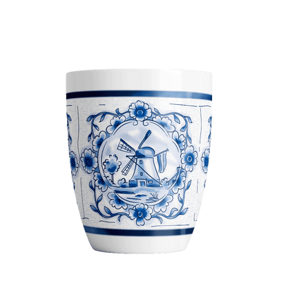 Mug bleu Delft - Le patron à la maison