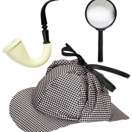 Detective Accessoireset 3 delig van Widmann koop je bij Partywinkel