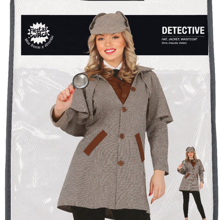 Detective Kostuum Dames Inspector van Fiestas Guirca koop je bij Partywinkel