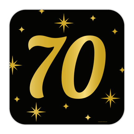 Deurbord 70 Jaar 50cm van Paper Dreams koop je bij Partywinkel