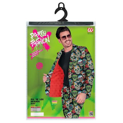 Dia De Los Muertos Kostuum Heren van Widmann koop je bij Partywinkel