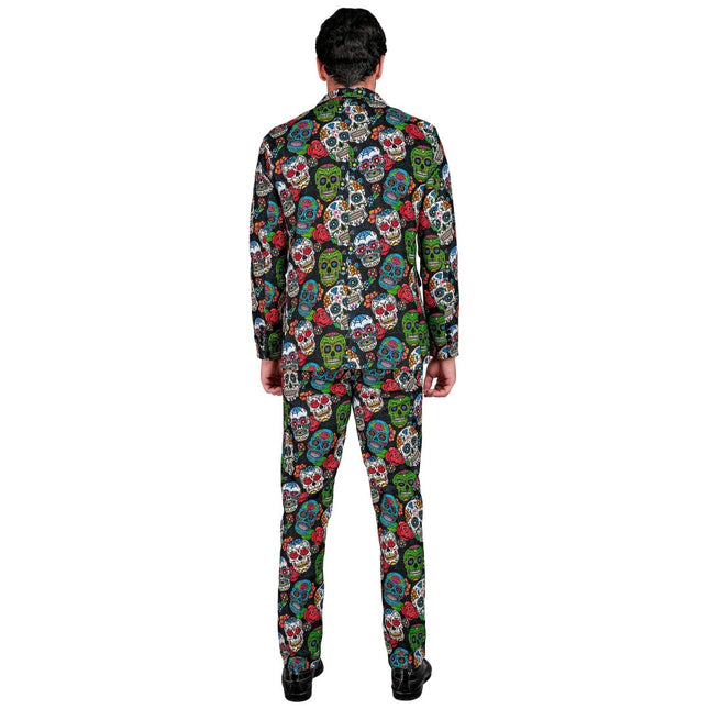 Dia De Los Muertos Kostuum Heren van Widmann koop je bij Partywinkel