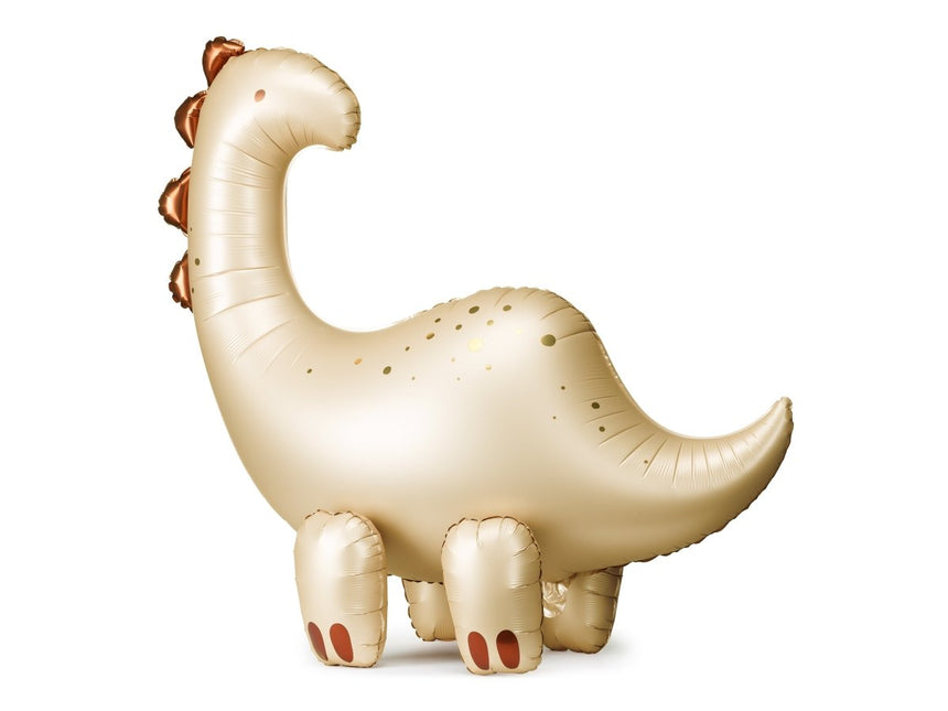 Dinosaurus Ballon Goud 91cm van Partydeco koop je bij Partywinkel