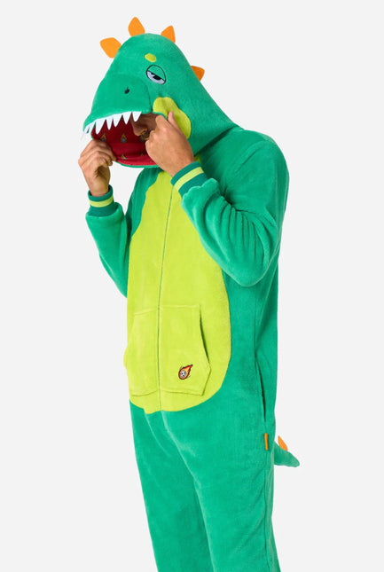 Dinosaurus Onesie Heren - Partywinkel - 8720629387376
