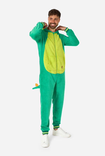 Dinosaurus Onesie Heren - Partywinkel - 8720629387376