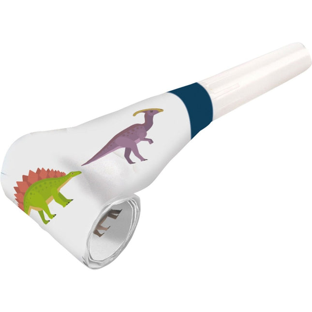Dinosaurus Roltongen 30cm 8st van Riethmueller koop je bij Partywinkel