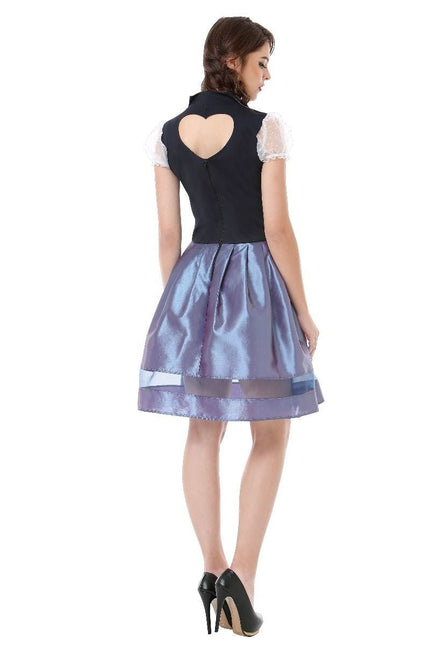 Dirndl Jurk Oktoberfest Rood Wit Blauw van PartyXclusive koop je bij Partywinkel