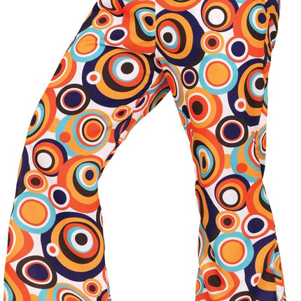 Disco 70S Broek Dames Rond - Partywinkel - 8434077271513