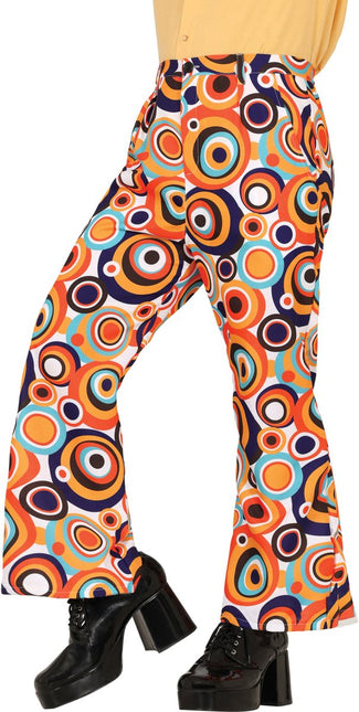 Disco 70S Broek Dames Rond - Partywinkel - 8434077271513
