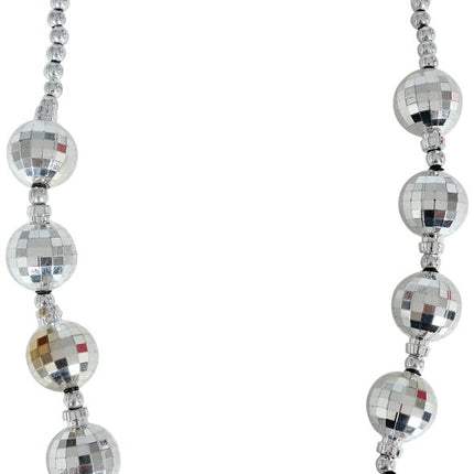 Disco 70S Ketting Zilver - Partywinkel - 8434077168929