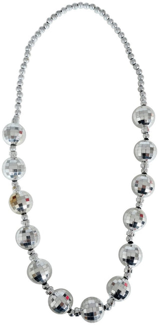 Disco 70S Ketting Zilver - Partywinkel - 8434077168929