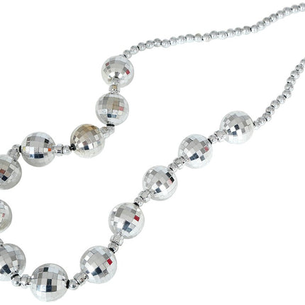 Disco 70S Ketting Zilver - Partywinkel - 8434077168929