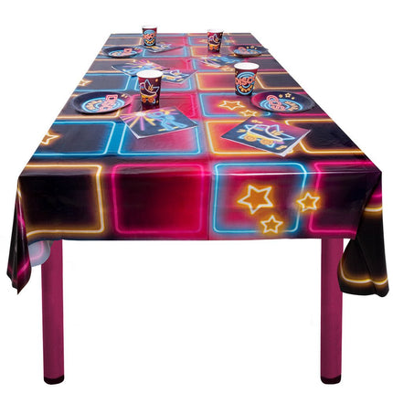 Disco Fever Tafelkleed 1,8m van Boland koop je bij Partywinkel
