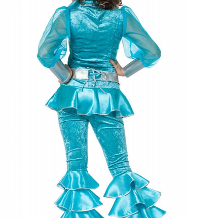 Disco Pak Blauw Dames van Wilbers & Wilbers koop je bij Partywinkel