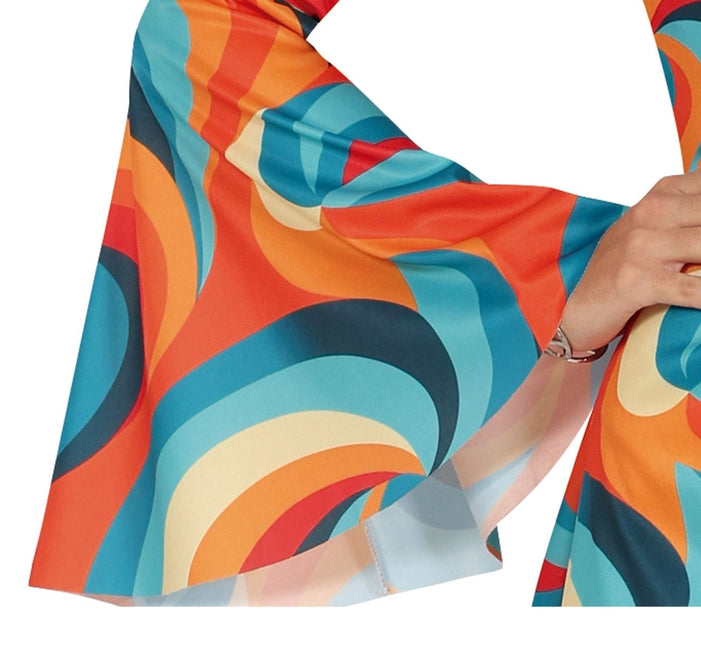 Disco Pak Blauw Oranje Dames - Partywinkel - 8434077860670