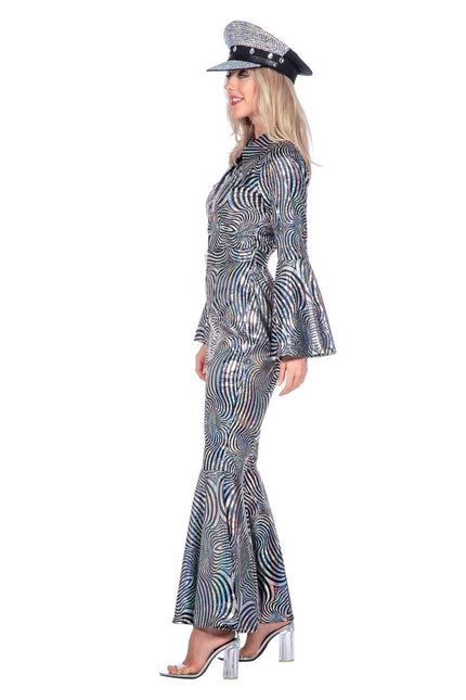 Disco Pak Zilver Dames 2 delig van Wilbers & Wilbers koop je bij Partywinkel