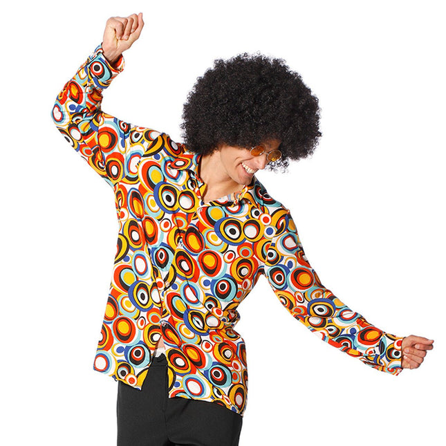 Disco Shirt Jaren 70 van Wilbers & Wilbers koop je bij Partywinkel