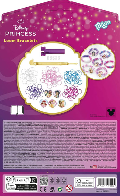 Disney Prinsessen Knutselset Armbanden Maken - Partywinkel - 8714274045095
