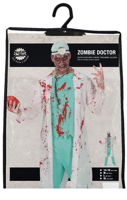 Dokter Zombie Halloween Kostuum Heren van Fiestas Guirca koop je bij Partywinkel