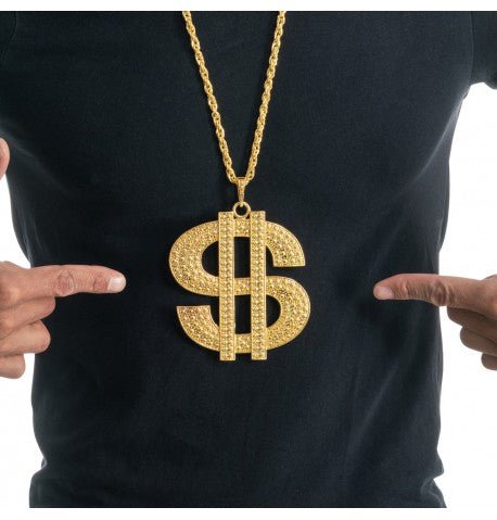 Dollar Ketting 1m 11x10cm van CHAKS koop je bij Partywinkel