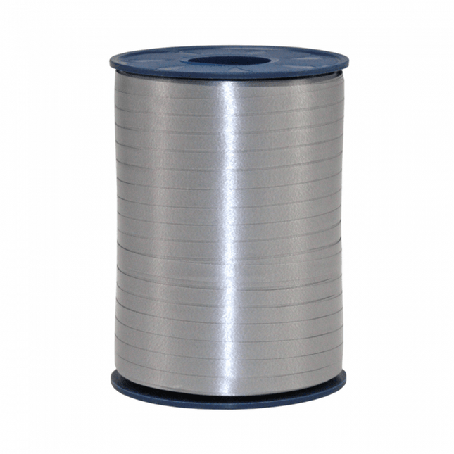 Donker Grijs Lint 5mm 500m - Partywinkel - 5712735008620
