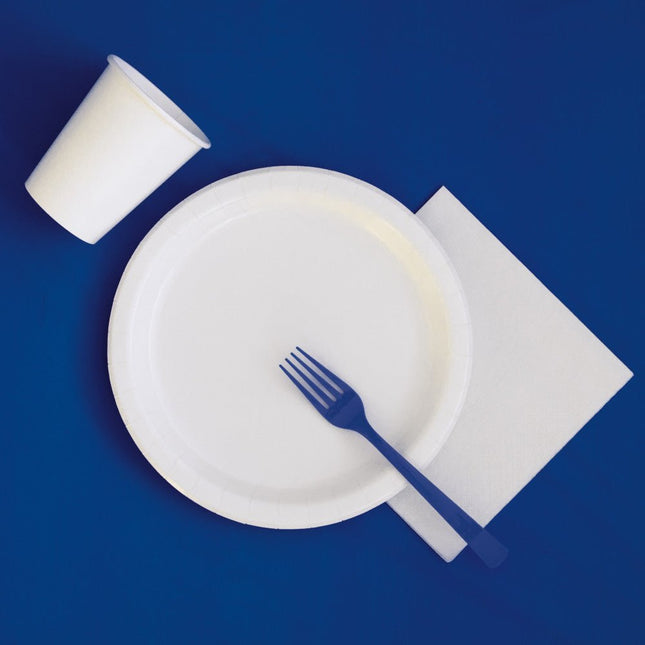 Donkerblauw Tafelkleed 2,74m van Unique koop je bij Partywinkel