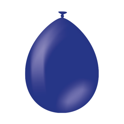 Donkerblauwe Ballonnen 30cm 10st - Partywinkel - 8716764242137