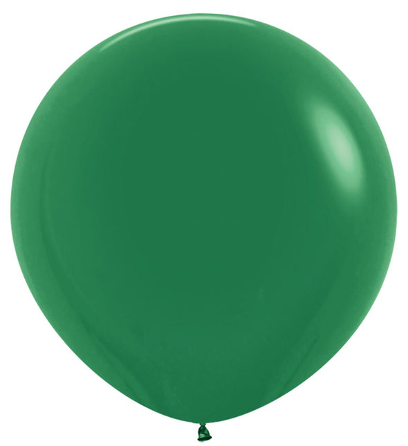 Donkergroene Ballonnen 91cm 10st van Sempertex koop je bij Partywinkel