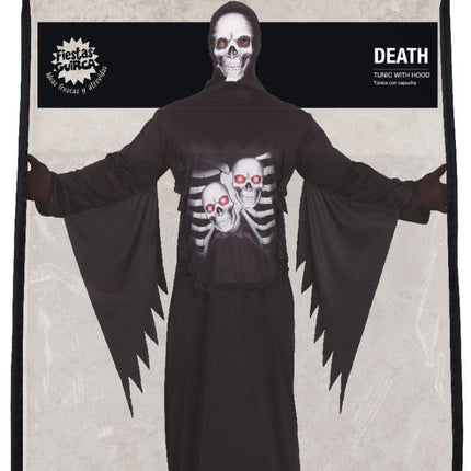 Doodshoofd Halloween Kostuum Heren L van Fiestas Guirca koop je bij Partywinkel