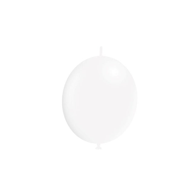 Doorzichtige Knoopballonnen 30cm 50st van Balloonia koop je bij Partywinkel