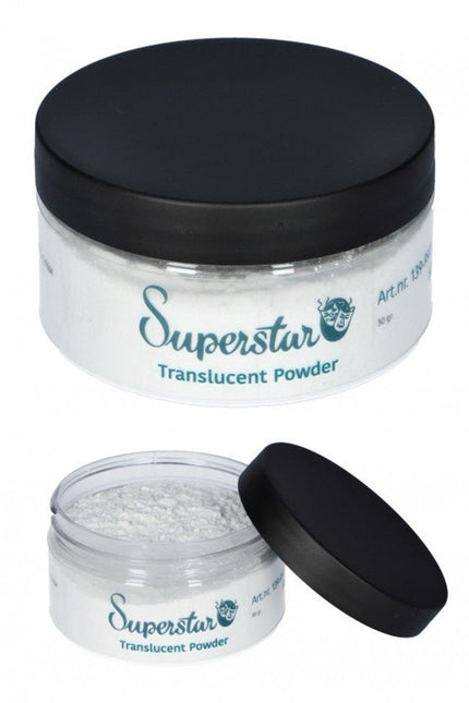 Doorzichtige Translucent Powder van Superstar koop je bij Partywinkel