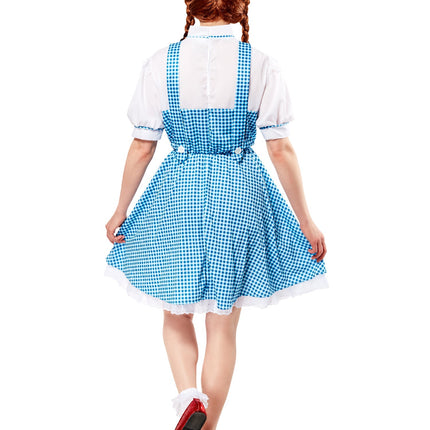 Dorothy Costume Ados Bleu Blanc Filles
