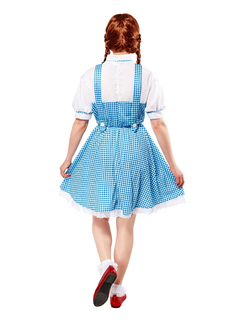 Dorothy Costume Ados Bleu Blanc Filles