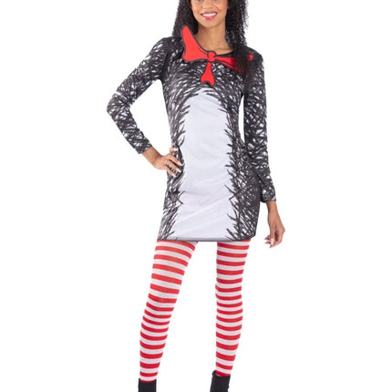 Dr Seuss Cat in the Hat Ladies Kostuum van Smiffys koop je bij Partywinkel